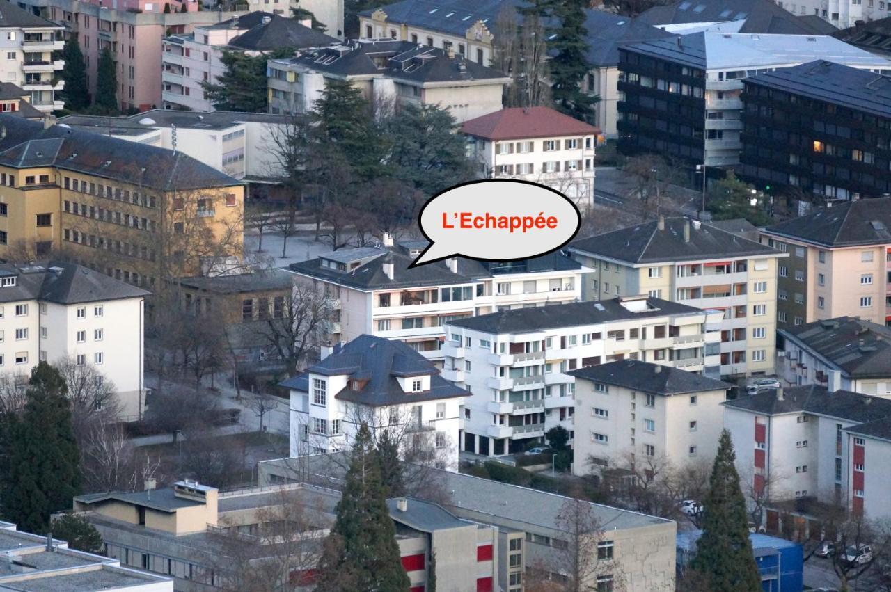 L'Echappée -B&B- Sion Exterior foto